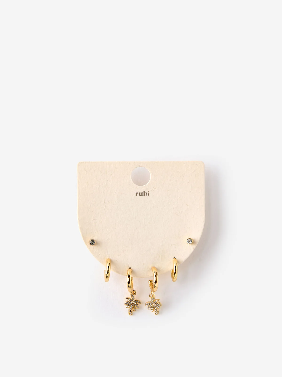 COTTON ON RUBI Bộ 3 Bông Tai Nữ - 3Pk Small Earring