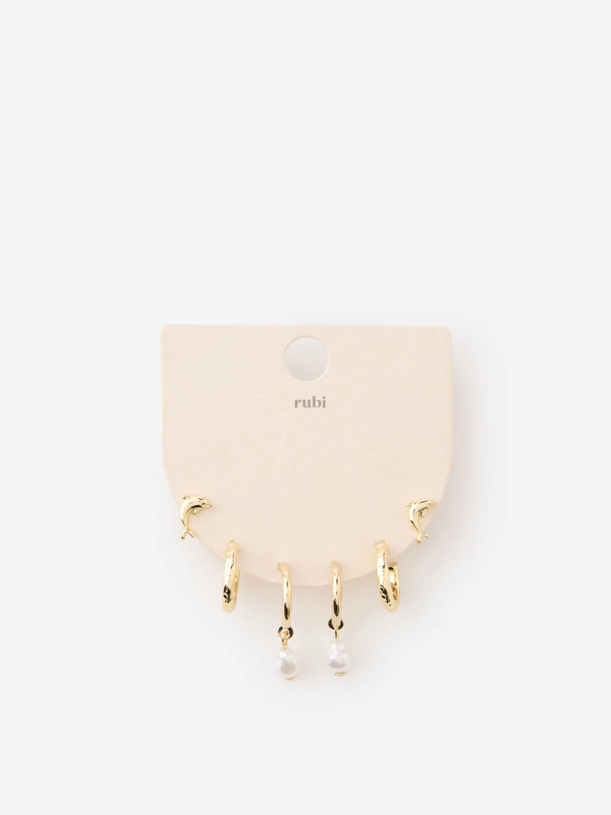 COTTON ON RUBI Bộ 3 Bông Tai Nữ - 3Pk Small Earring