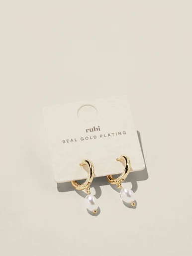 COTTON ON RUBI Bông Tai Nữ-Huggie Hoop Earring