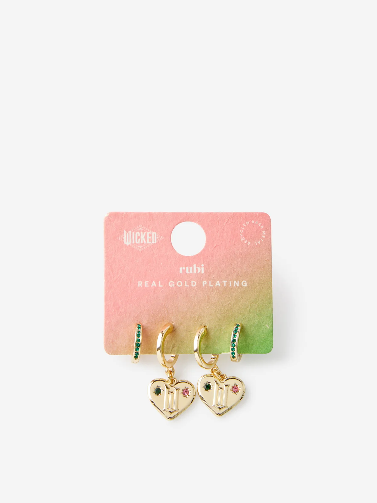 COTTON ON RUBI Bộ 2 Bông Tai Nữ-2Pk Mid Earring