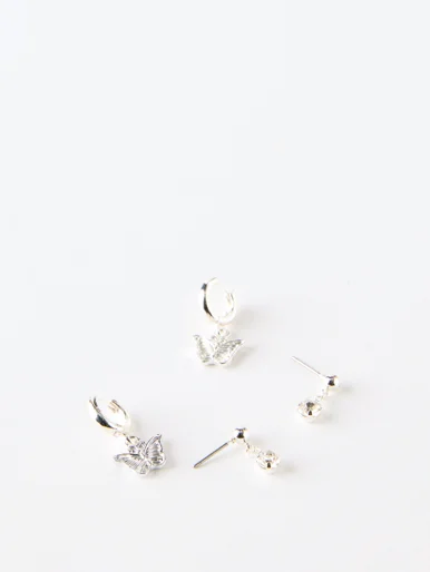 COTTON ON RUBI Bộ 2 Bông Tai Nữ - 2Pk Mid Earring