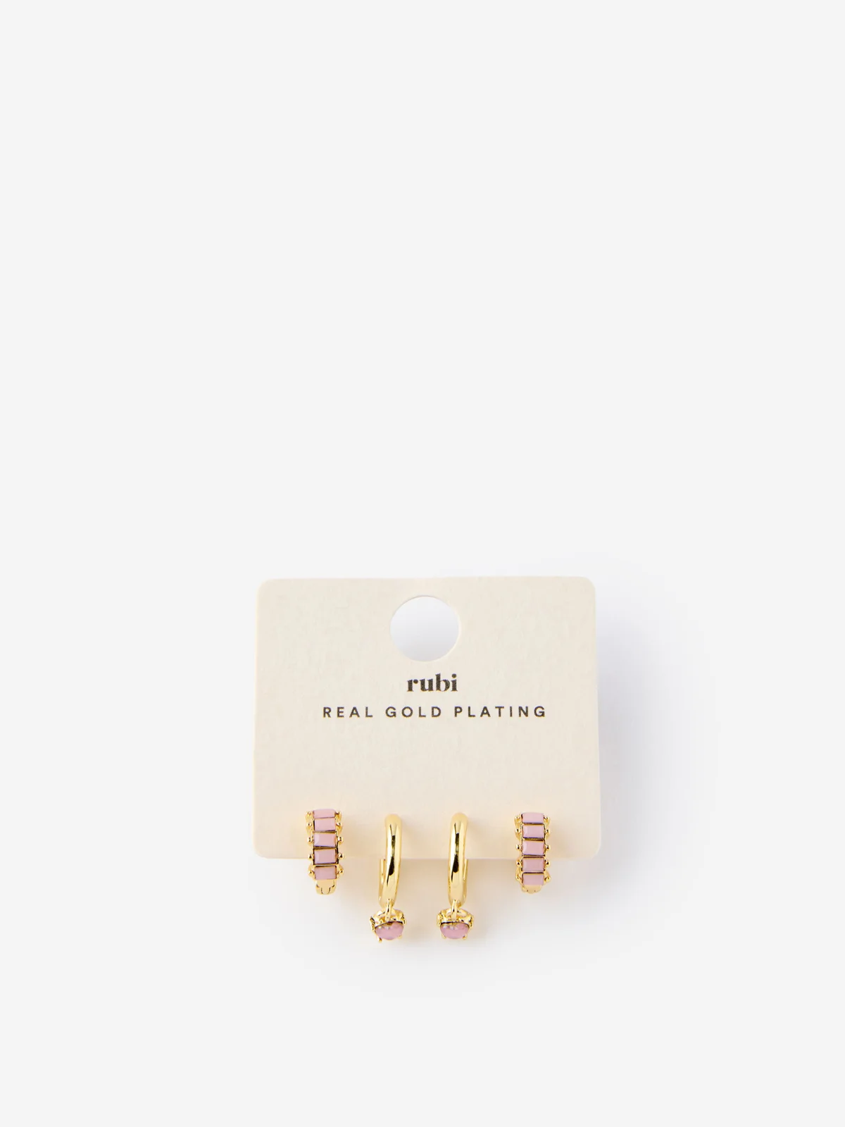 COTTON ON RUBI Bộ 2 Bông Tai Nữ - 2Pk Mid Earring