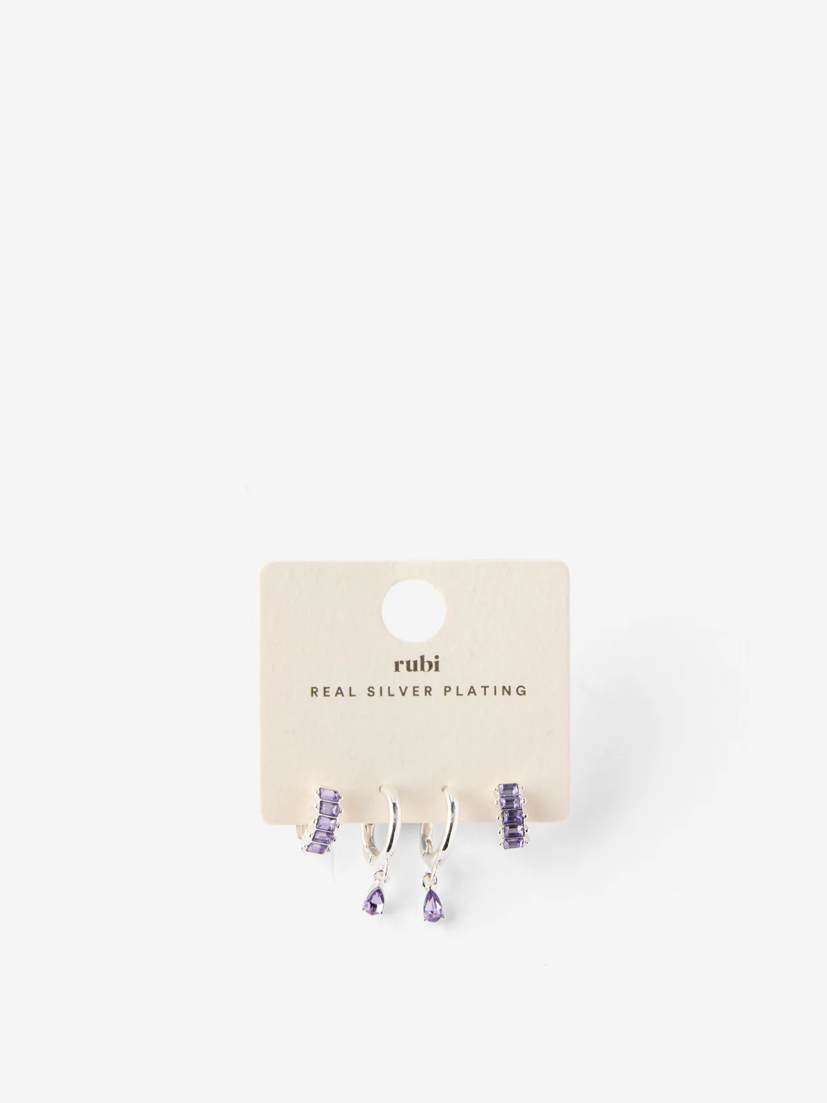 COTTON ON RUBI Bộ 2 Bông Tai Nữ - 2Pk Mid Earring