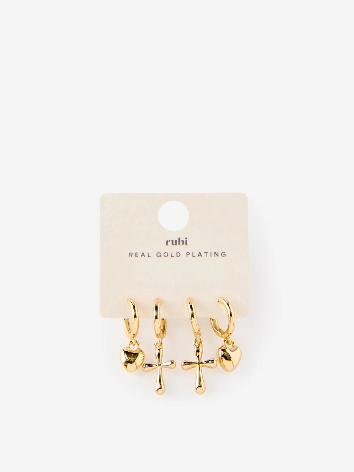 COTTON ON RUBI Bộ 2 Bông Tai Nữ - 2Pk Mid Earring