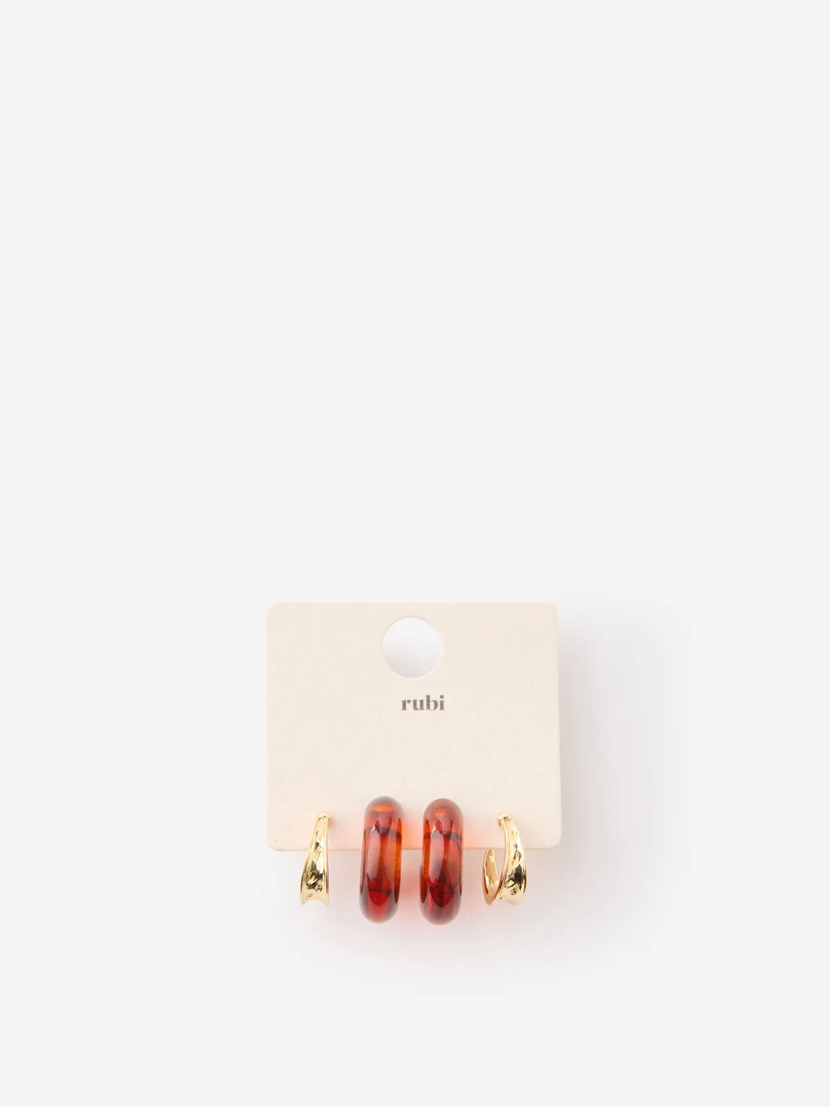 COTTON ON RUBI Bộ 2 Bông Tai Nữ - 2Pk Mid Earring