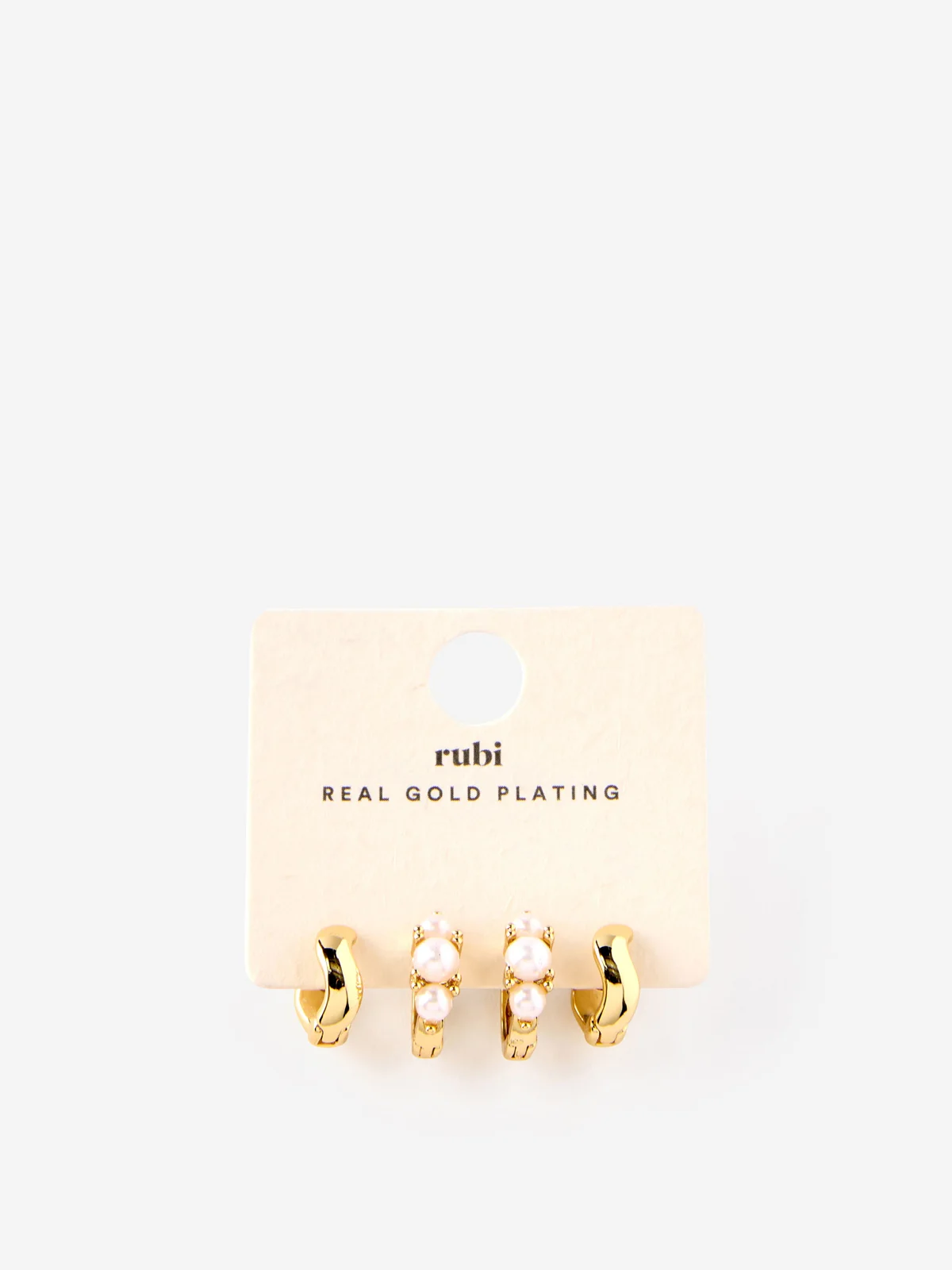 COTTON ON RUBI Bộ 2 Bông Tai Nữ - 2Pk Mid Earring