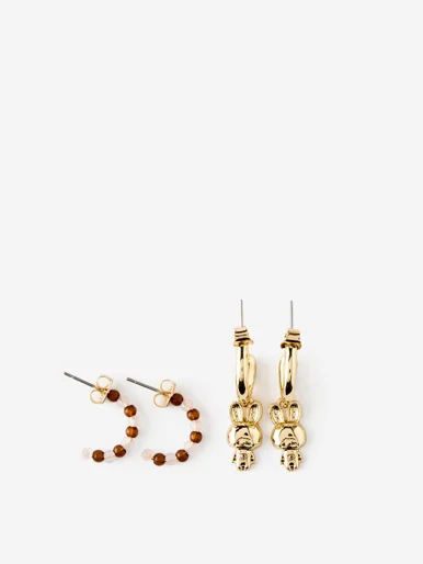 COTTON ON RUBI Bộ 2 Bông Tai Nữ - 2Pk Mid Earring