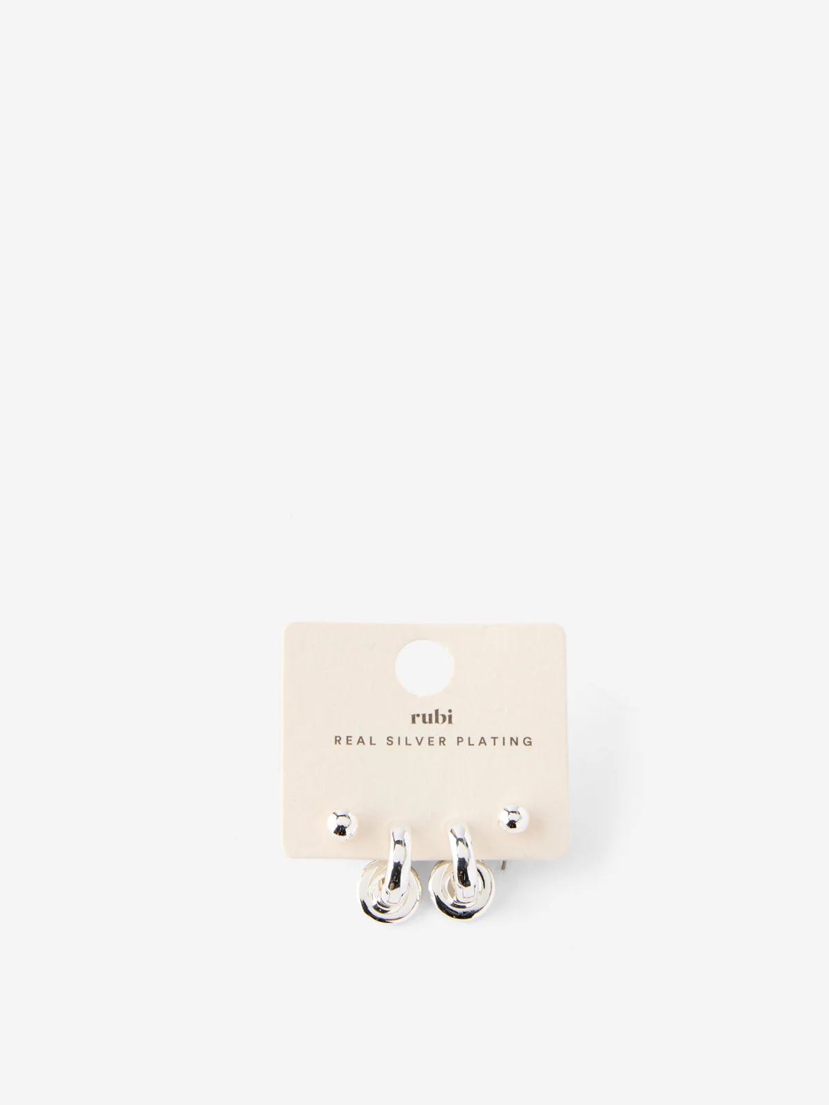COTTON ON RUBI Bộ 2 Bông Tai Nữ - 2Pk Mid Earring