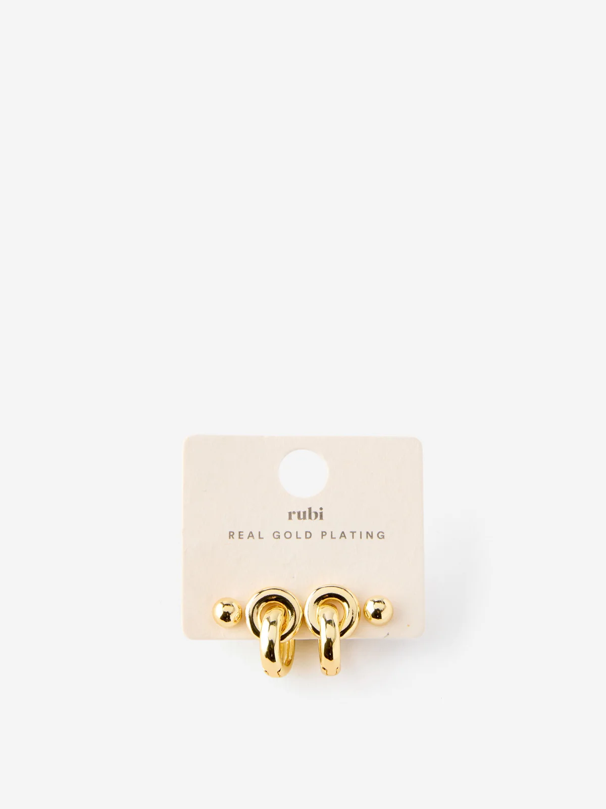 COTTON ON RUBI Bộ 2 Bông Tai Nữ - 2Pk Mid Earring