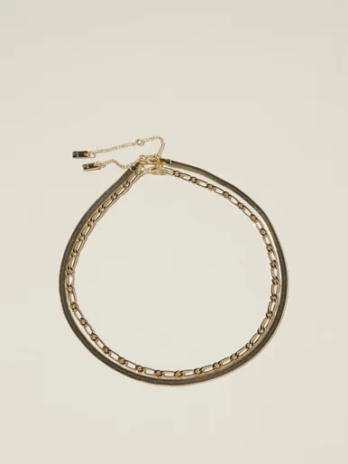 COTTON ON RUBI Bộ 2 Dây Chuyền Nữ-2Pk Fine Chain Necklace