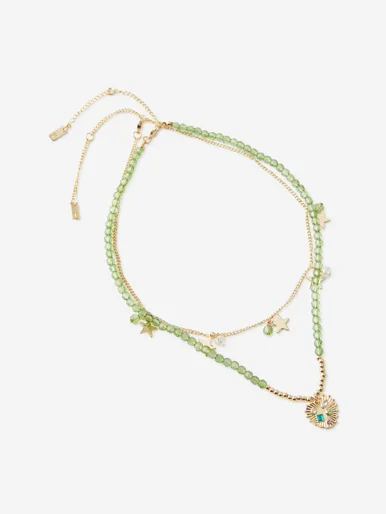 COTTON ON RUBI Bộ 2 Dây Chuyền Nữ-2Pk Beaded Necklace