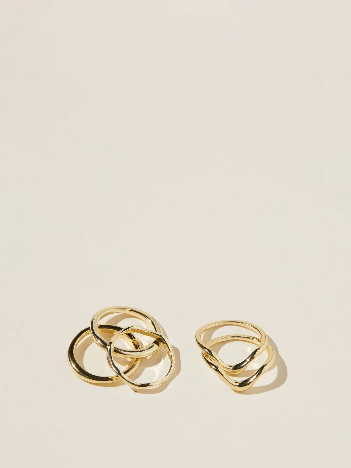 COTTON ON RUBI Bộ 5 Nhẫn Nữ-Multipack Rings