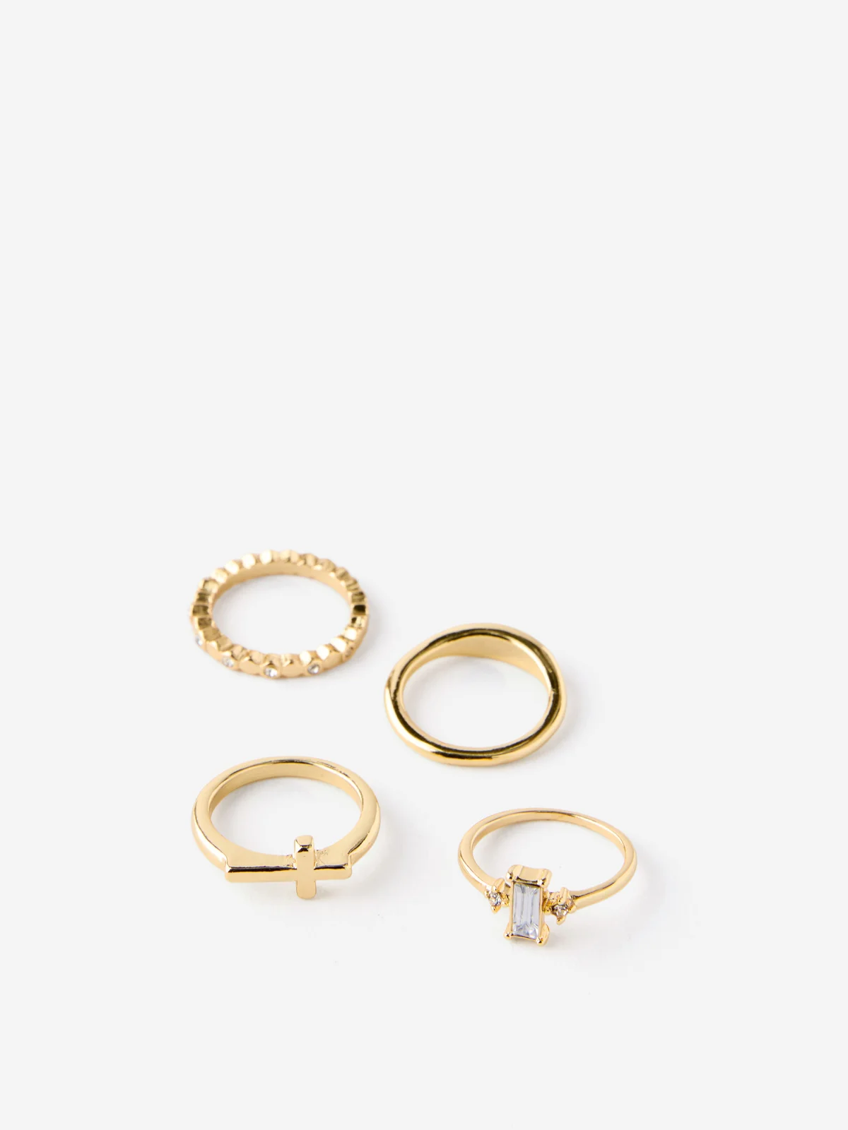 COTTON ON RUBI Bộ 5 Nhẫn Nữ - Multipack Rings