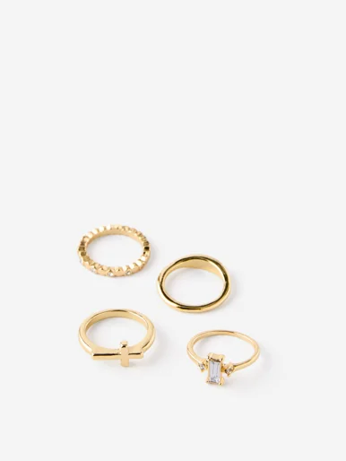 COTTON ON RUBI Set Nhẫn Nữ-Multipack Rings