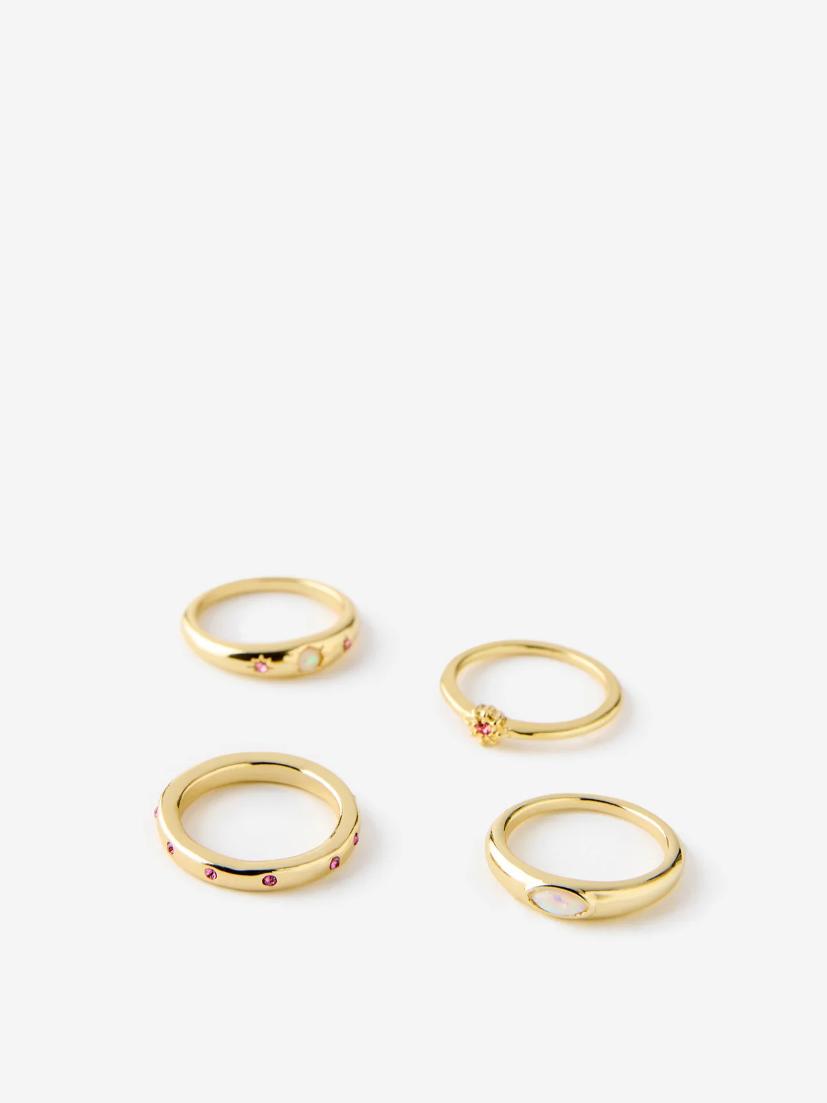 COTTON ON RUBI Bộ 5 Nhẫn Nữ - Multipack Rings