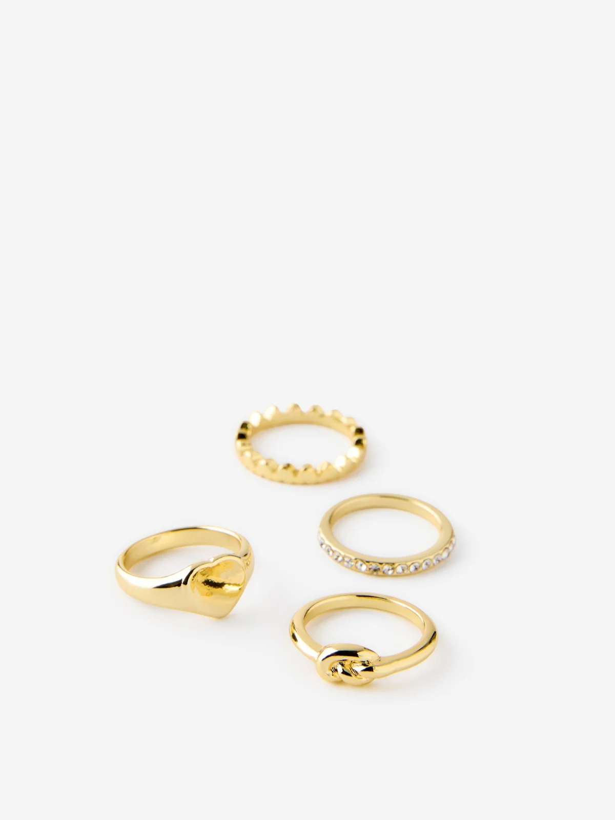 COTTON ON RUBI Bộ 5 Nhẫn Nữ - Multipack Rings