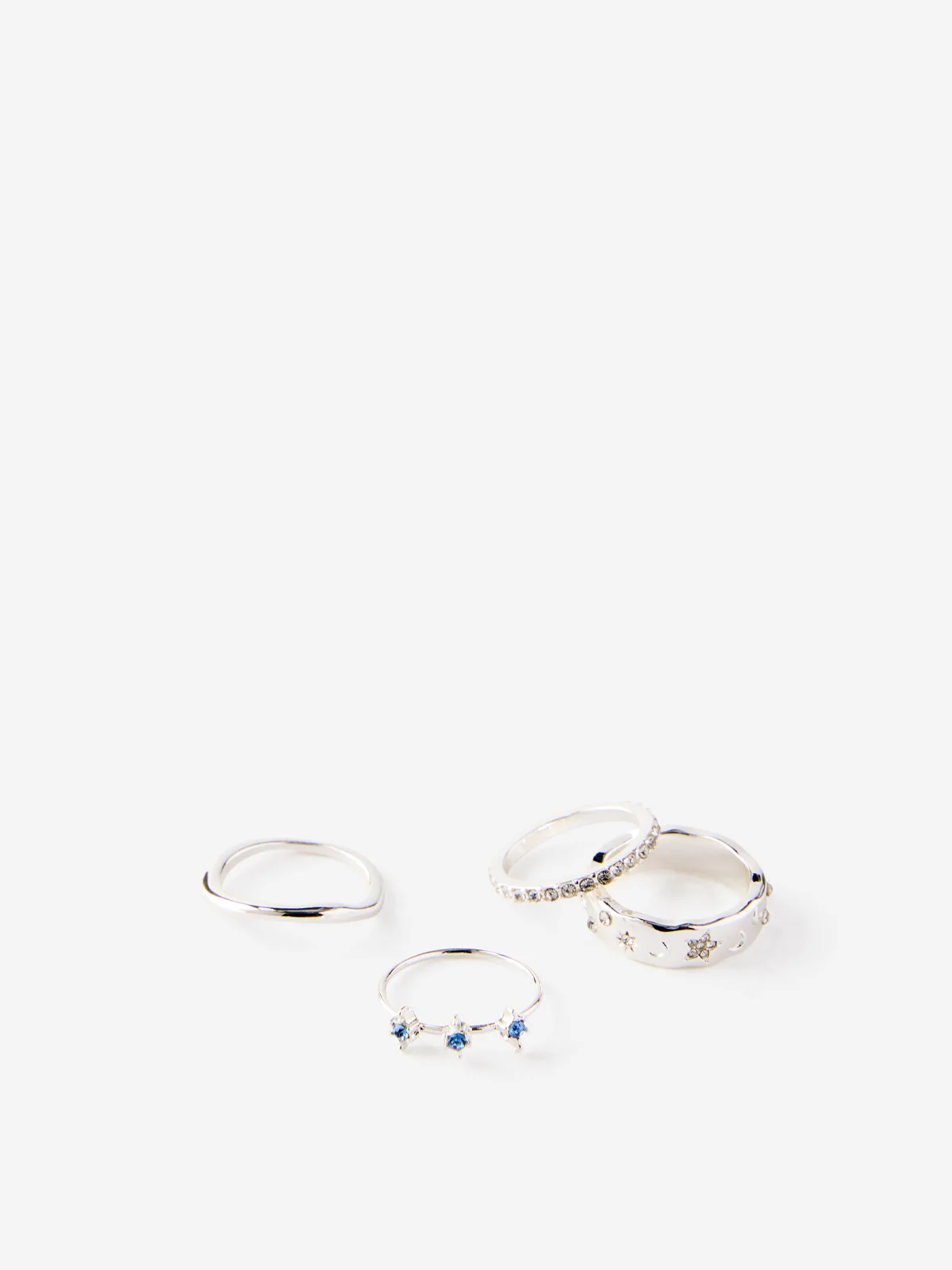 COTTON ON RUBI Bộ 5 Nhẫn Nữ-Multipack Rings
