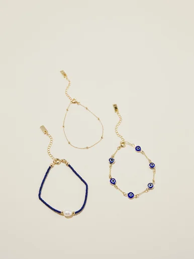 COTTON ON RUBI Vòng Đeo Tay Nữ-Multipack Beaded Bracelet