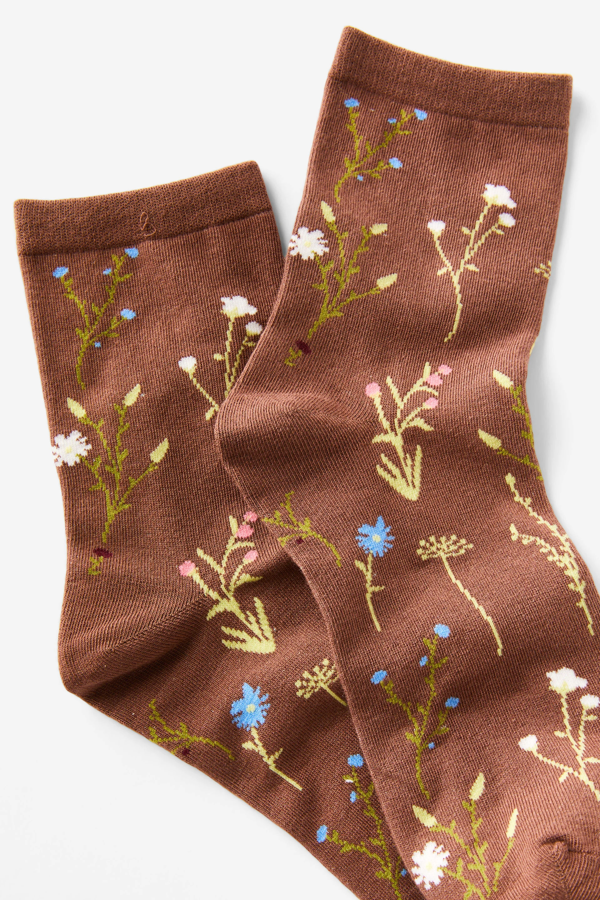 COTTON ON RUBI Vớ Dài-Floral Crew Sock
