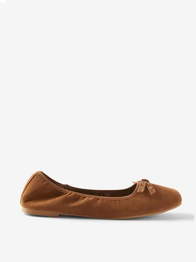COTTON ON RUBI Giày Búp Bê Nữ-Miley Ruched Ballet