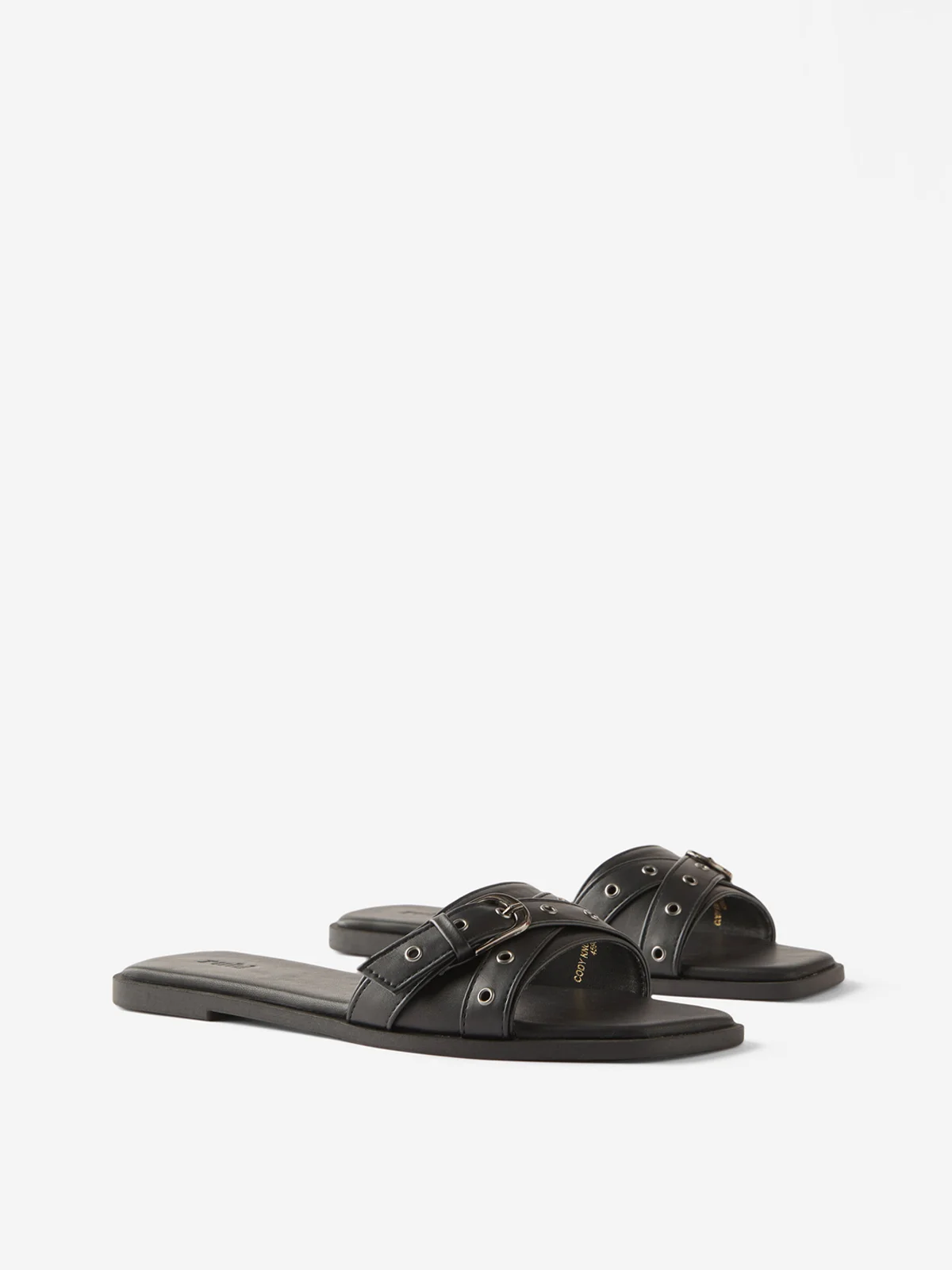 COTTON ON RUBI Dép Quai Ngang Nữ-Cody Knot Buckle Slide