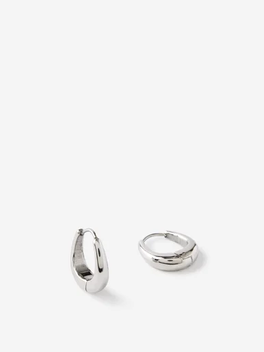 COTTON ON RUBI Bông Tai Nữ - Waterproof Mid Hoop Earring