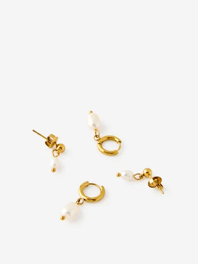 COTTON ON RUBI Bộ Bông Tai Nữ - Waterproof 2Pk Small Earring