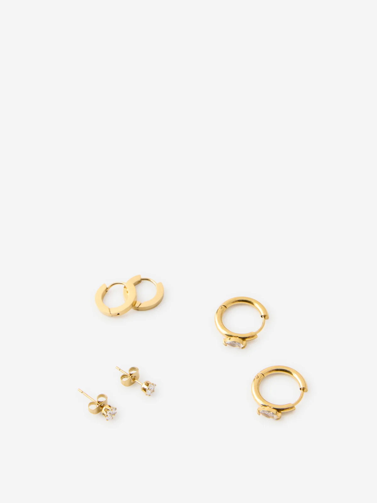 COTTON ON RUBI Bộ Bông Tai Nữ - Waterproof 3Pk Small Earring