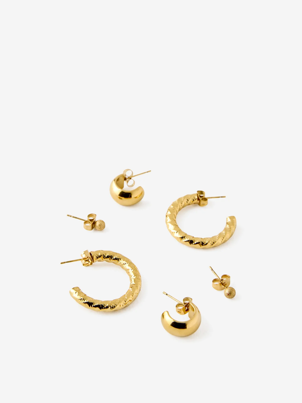 COTTON ON RUBI Bộ Bông Tai Nữ - Waterproof 3Pk Mid Earring