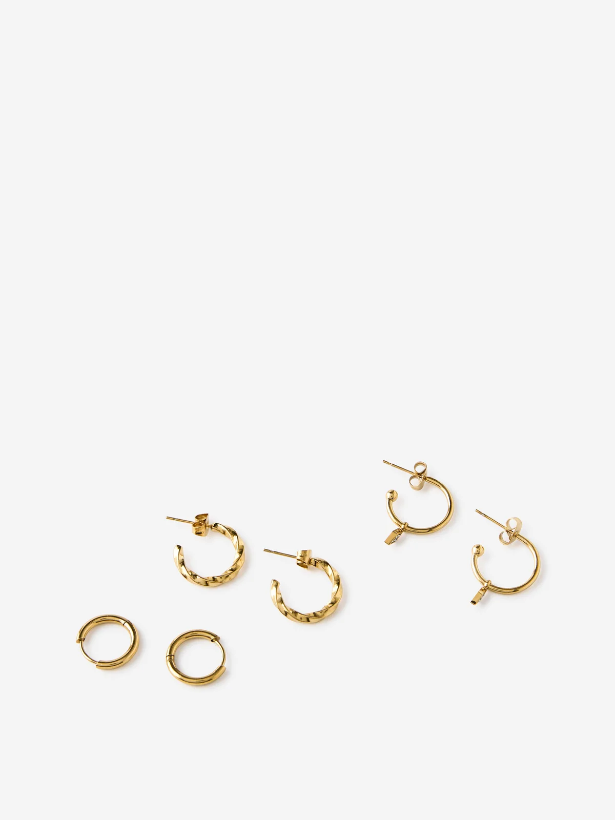 COTTON ON RUBI Bộ Bông Tai Nữ - Waterproof 3Pk Mid Earring