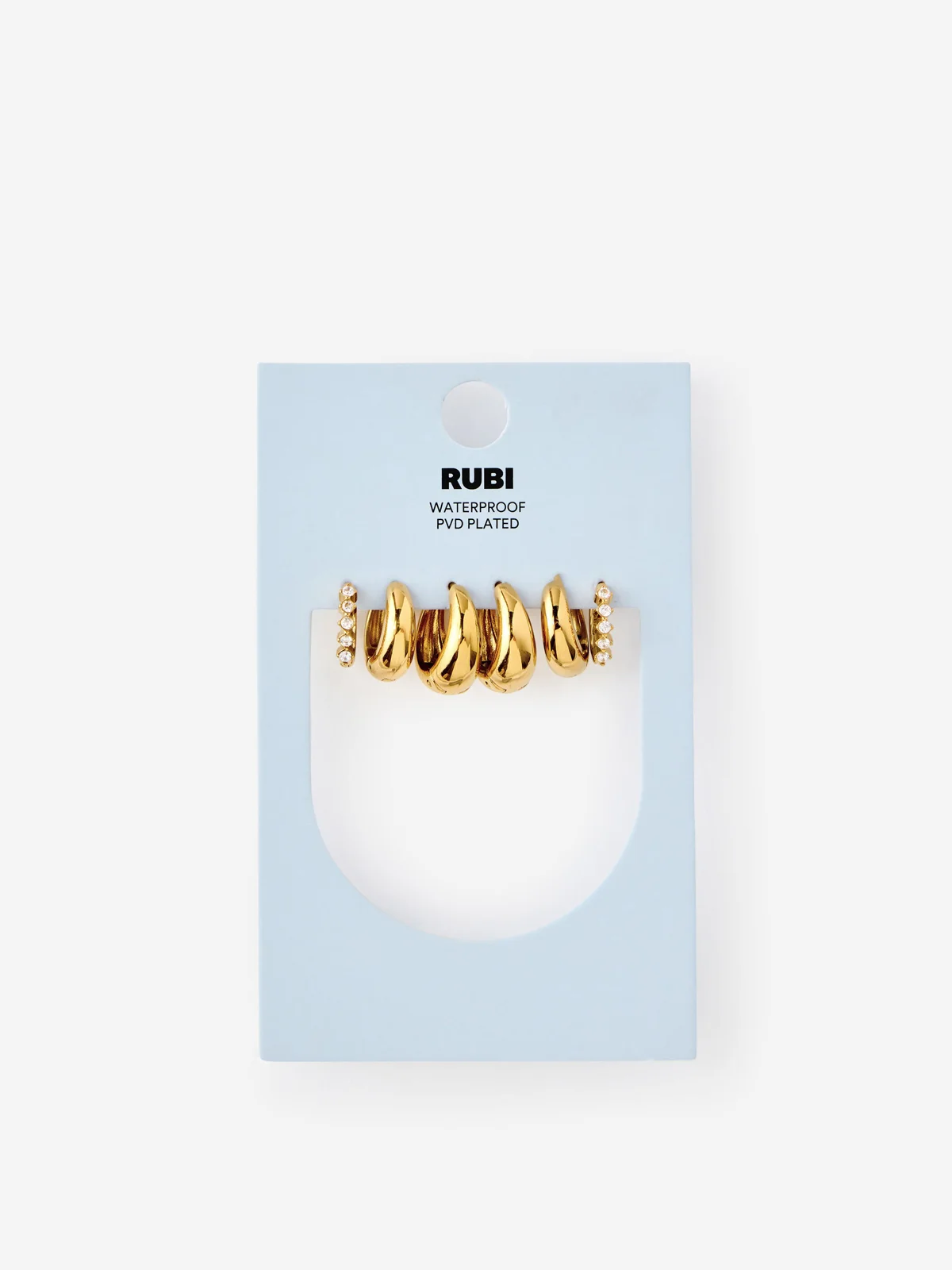 COTTON ON RUBI Bộ Bông Tai Nữ - Waterproof 3Pk Mid Earring