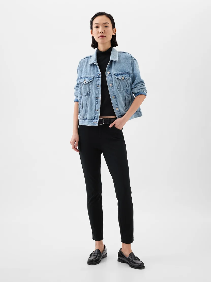 GAP Quần Vải Dài Nữ - Skinny Ankle Bistretch