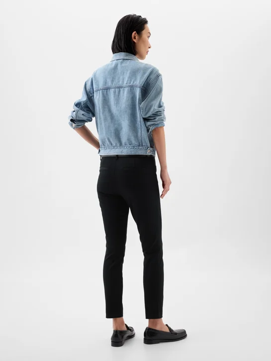 GAP Quần Vải Dài Nữ - Skinny Ankle Bistretch