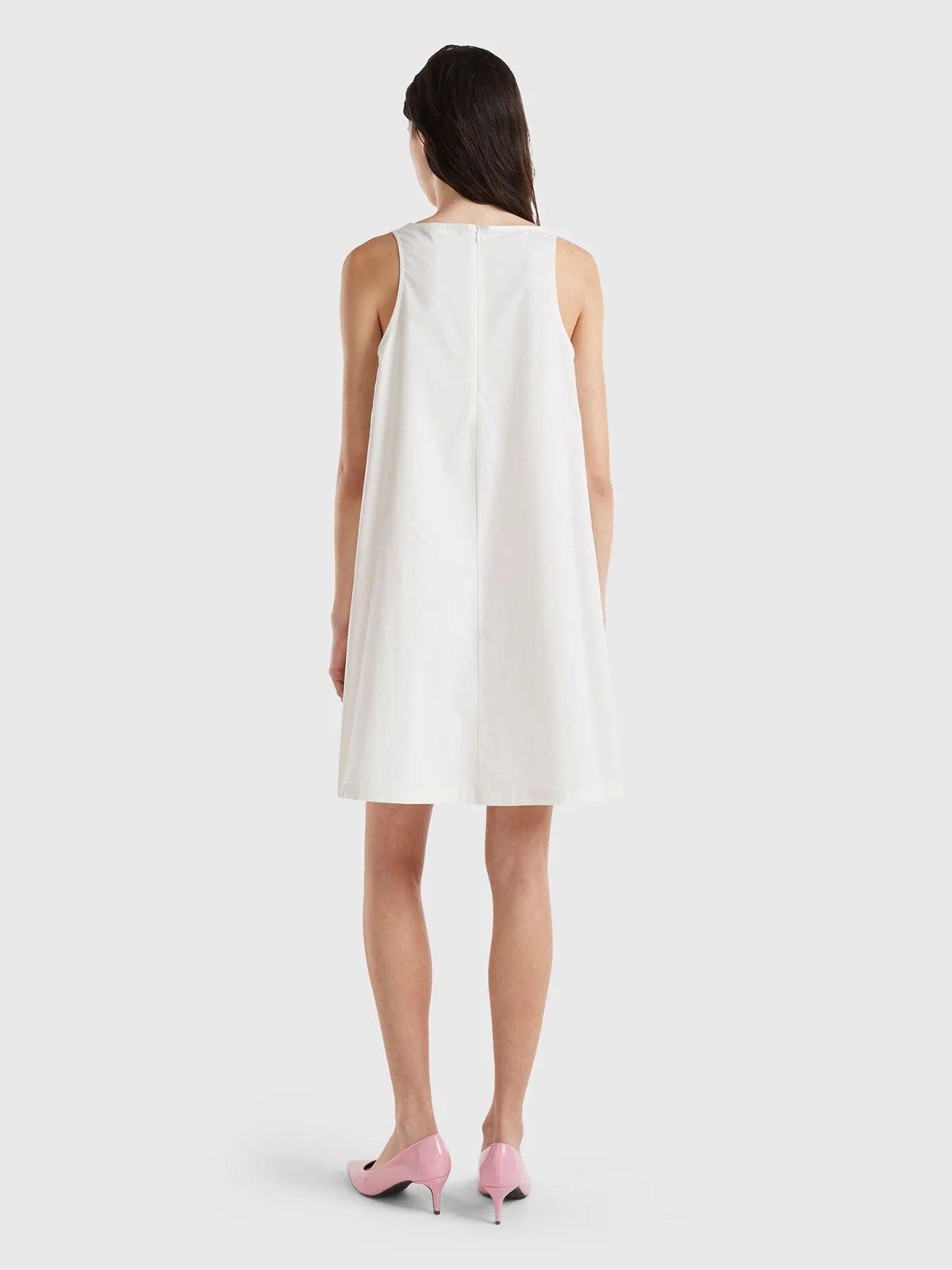 UNITED COLORS OF BENETTON Đầm Nữ Sleeveless Trapeze Dress