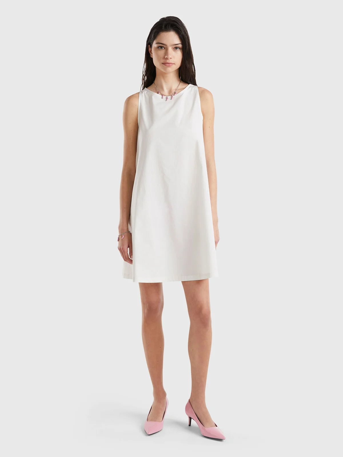 UNITED COLORS OF BENETTON Đầm Nữ Sleeveless Trapeze Dress