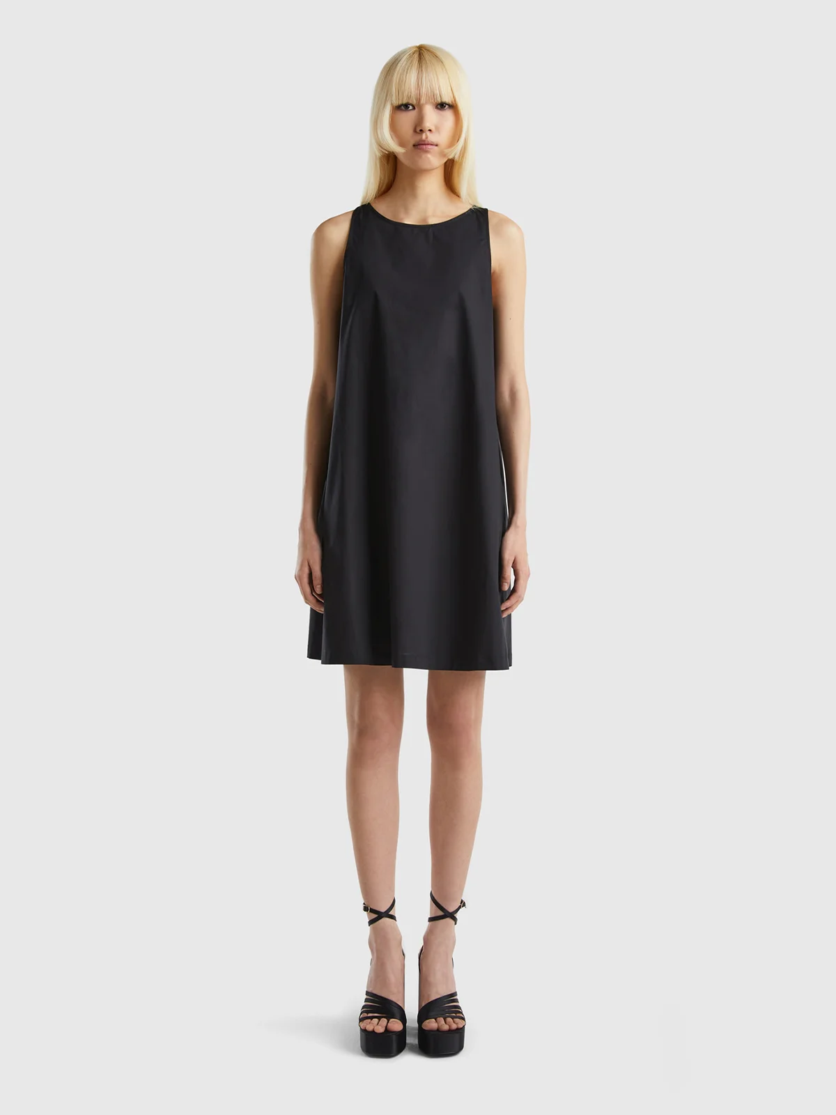 UNITED COLORS OF BENETTON Đầm Nữ Sleeveless Trapeze Dress