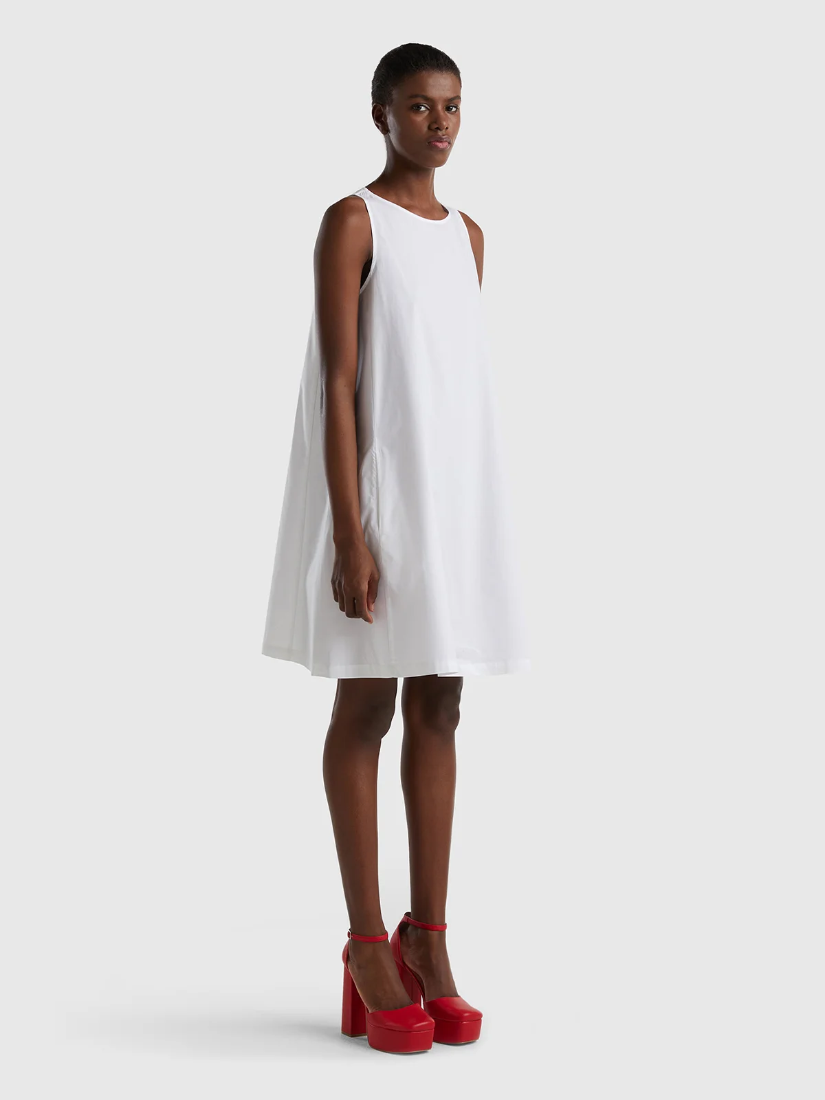 UNITED COLORS OF BENETTON Đầm Nữ Sleeveless Trapeze Dress