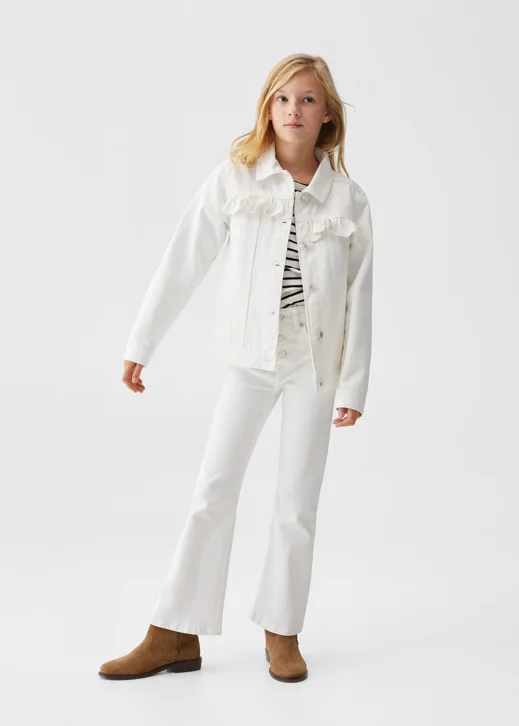 MANGO Quần Jeans Flare