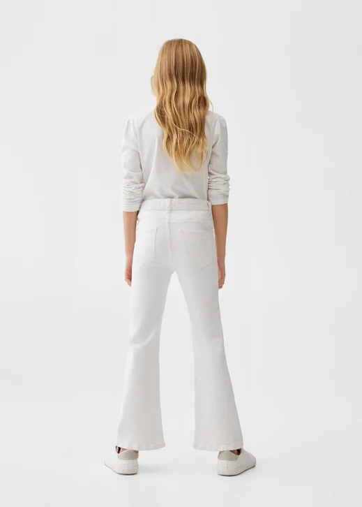 MANGO Quần Jeans Flare