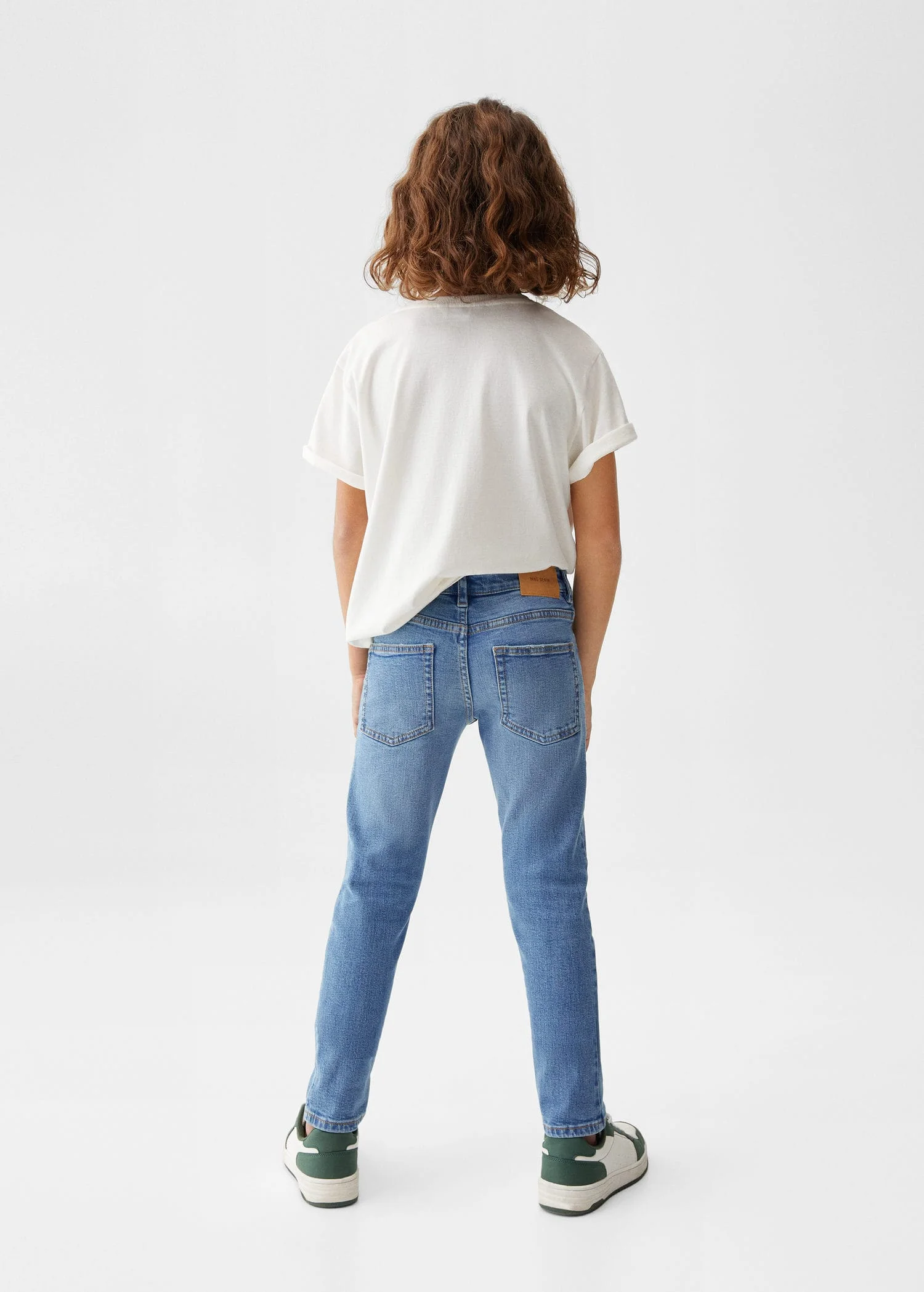 MANGO Quần Jeans Bé Trai Slim4
