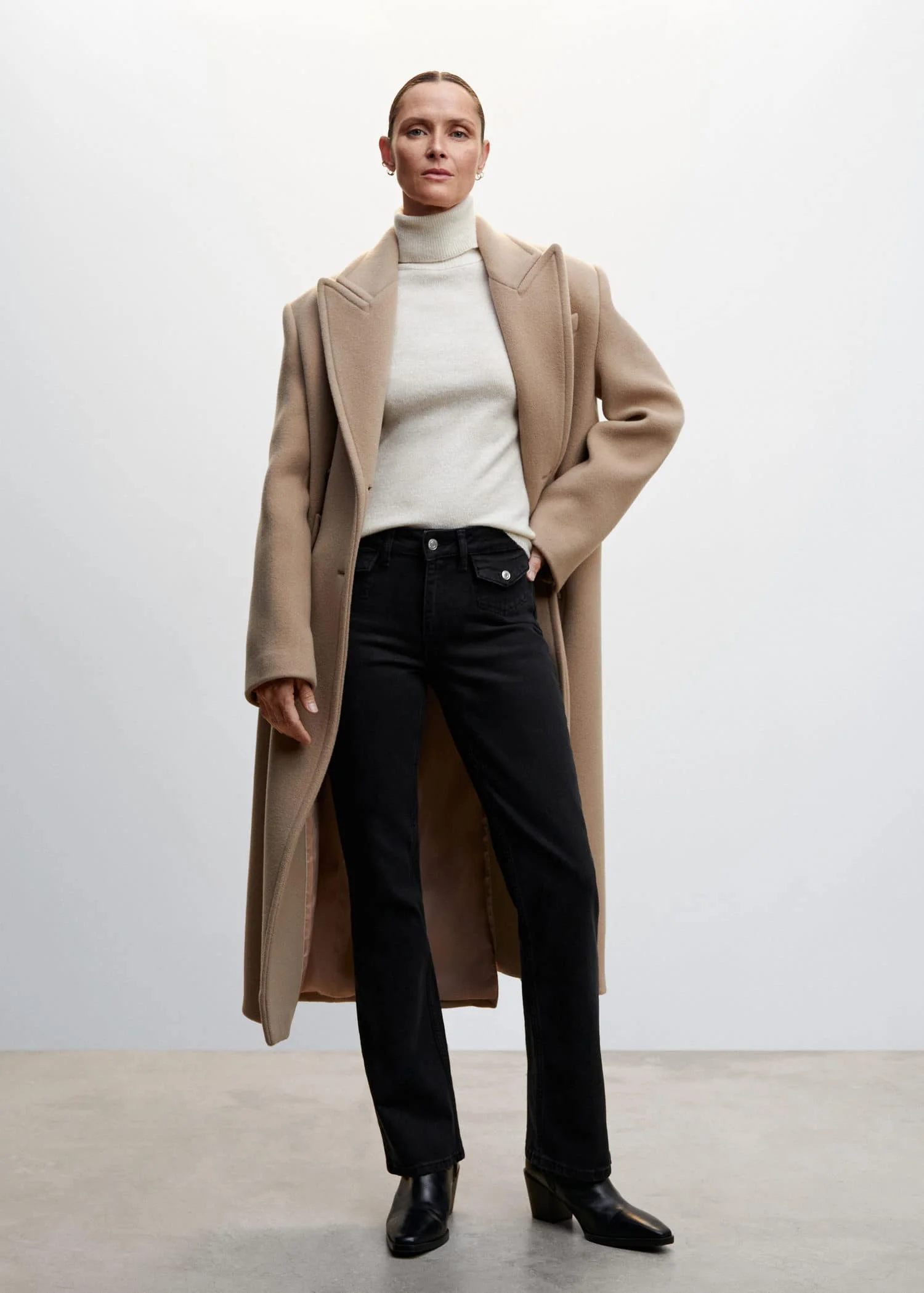 MANGO Quần Jeans Nữ Carmela