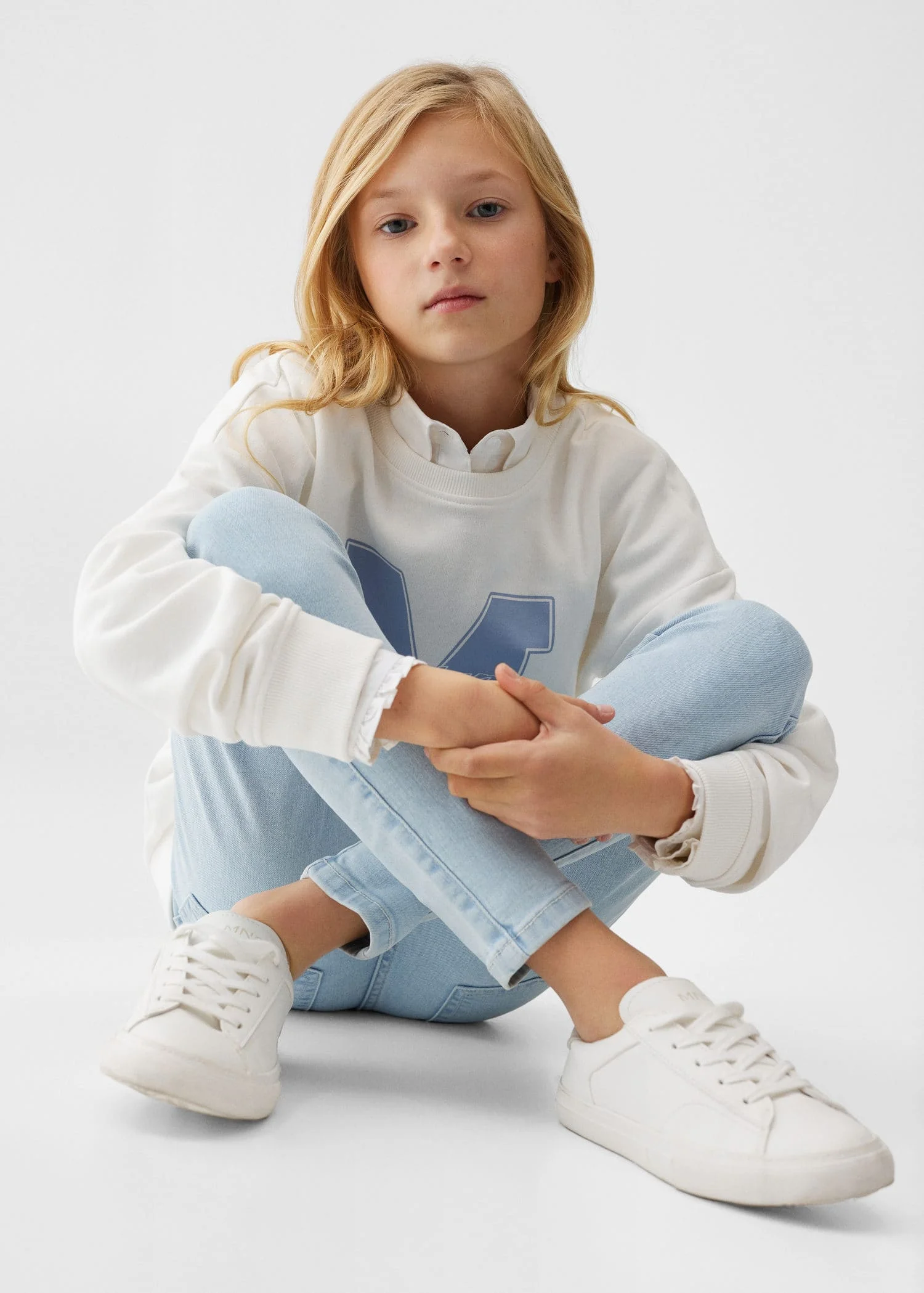 MANGO Quần Jeans Bé Gái Jegging