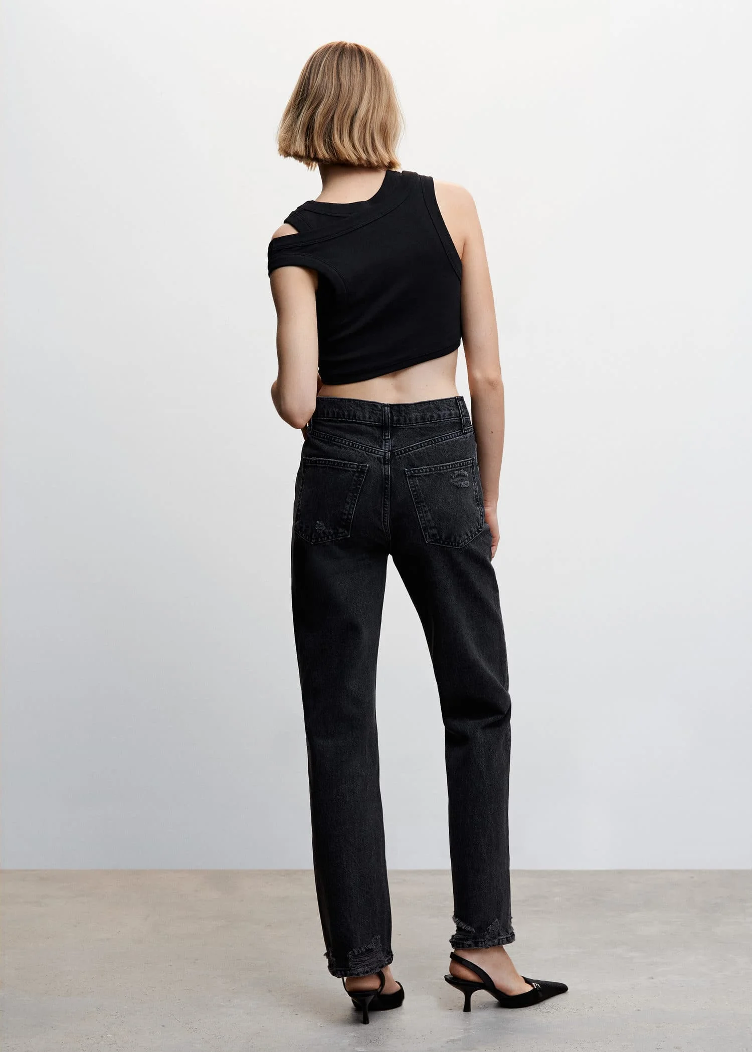 MANGO Quần Jeans Nữ Brooks