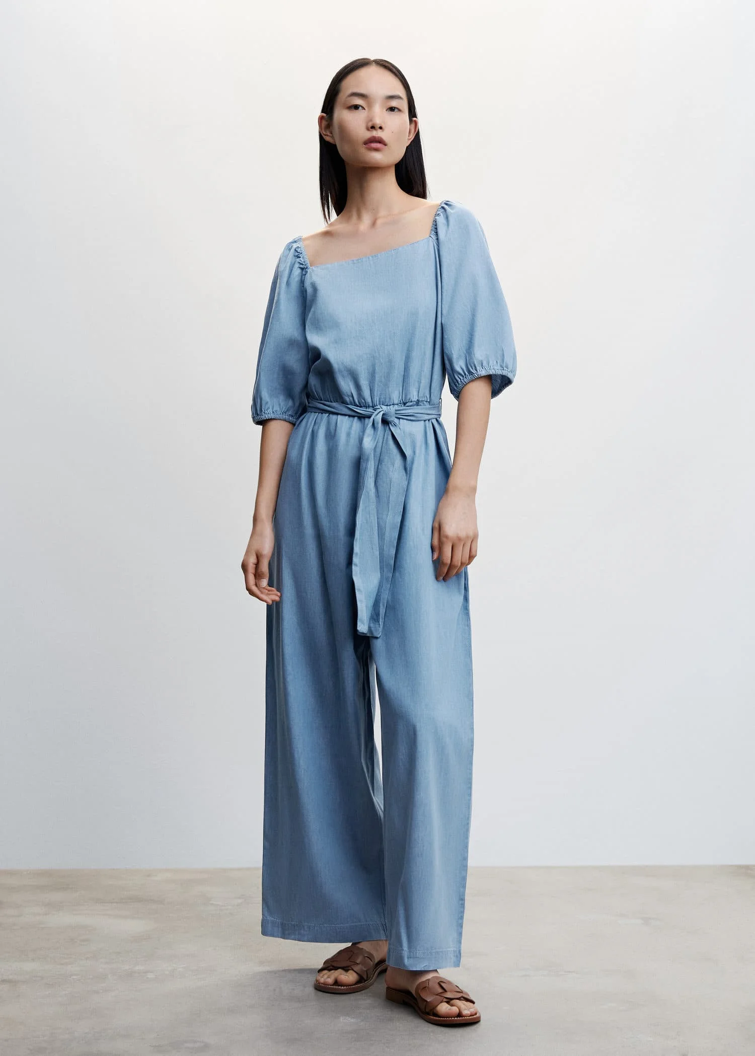 MANGO Áo Liền Quần Nữ Ten