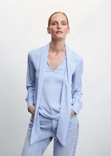 MANGO Áo Kiểu Nữ Sonia
