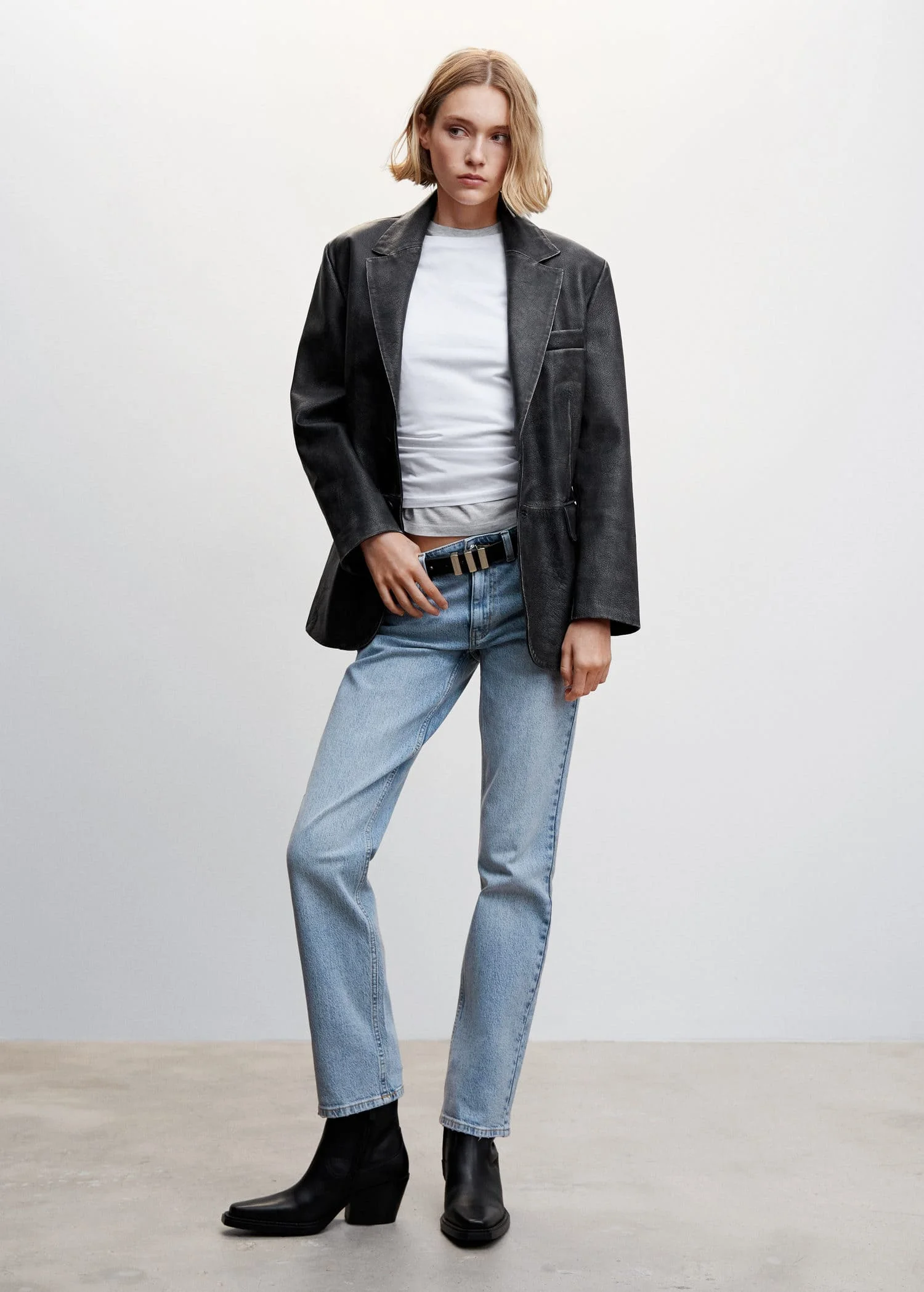 MANGO Quần Jeans Nữ Nayara
