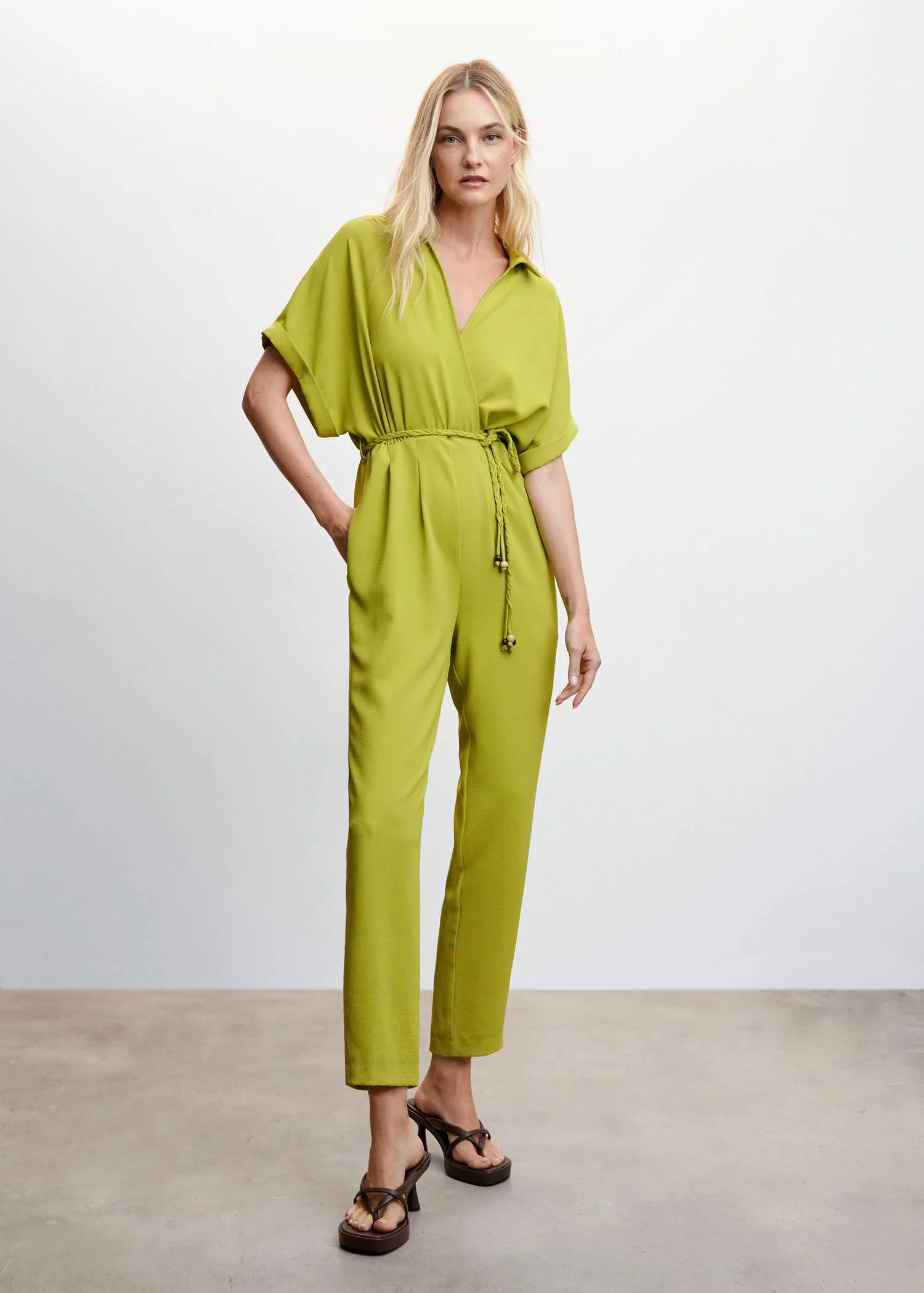 MANGO Áo Liền Quần Nữ Belice