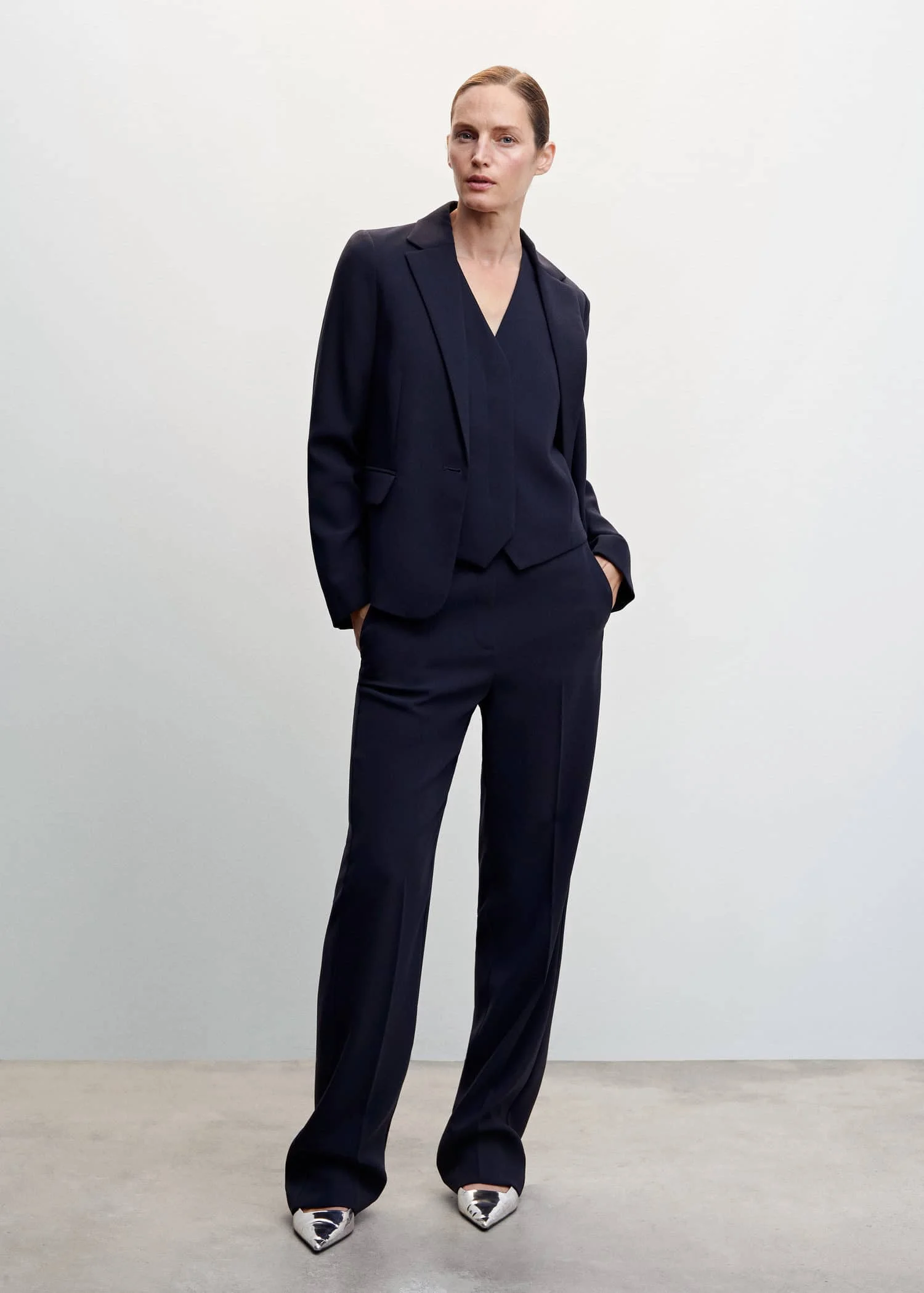 MANGO Áo Vest Nữ Valeria