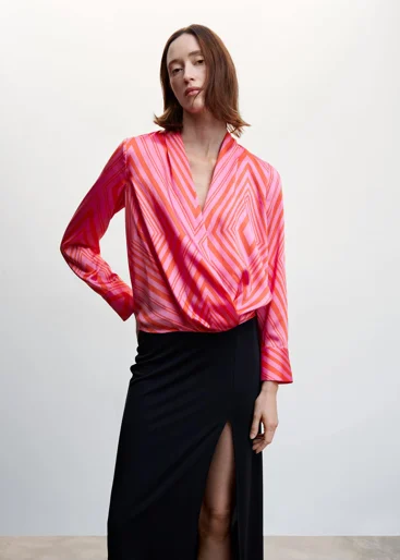 MANGO Áo Kiểu Nữ Cris