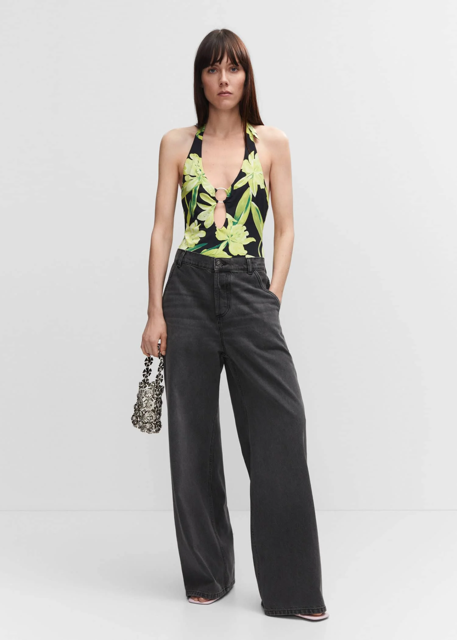 MANGO Quần Jeans Nữ Alexa